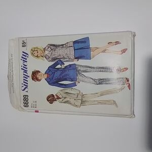 Simplicity Original 1966 Pattern #6689